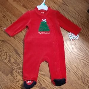 Little Me Infant First Christmas Sleeper
